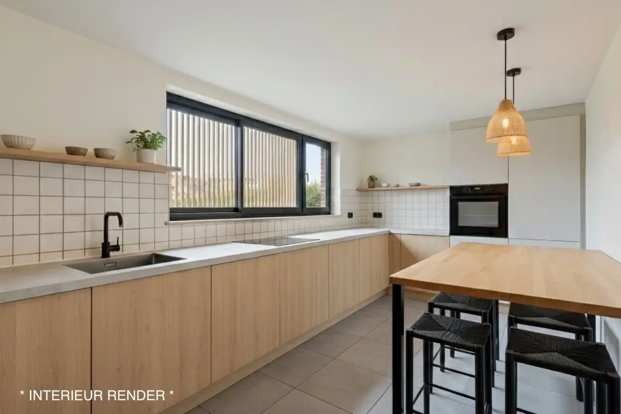 Ruime open bebouwing met inpandige garage en mooie tuin nabij het centrum van Hasselt foto 13