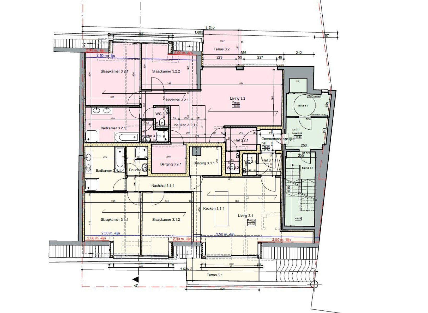 Uniek project voor 4 appartementen (afgeleverde vergunning) foto 5