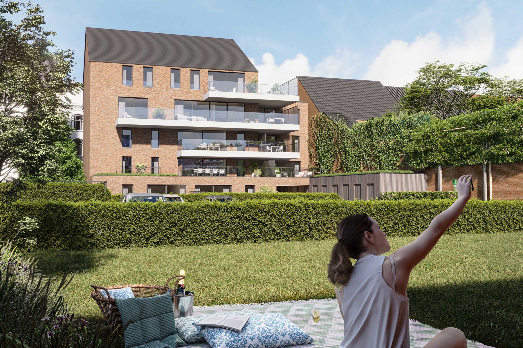 Nieuwbouw duplex met patio en autostaanplaats foto 11