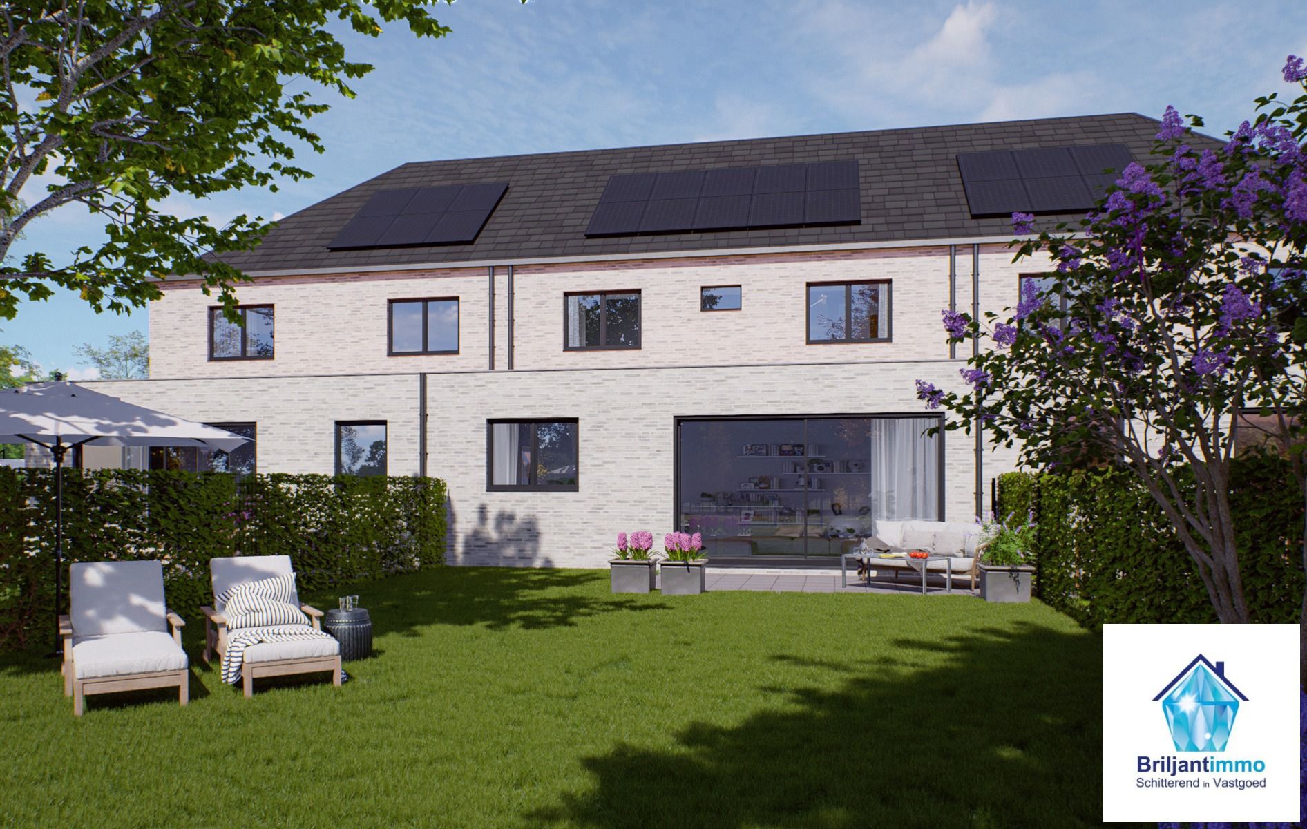 Drie energiezuinige woningen met inpandige garage met 3/5 slpk foto 4