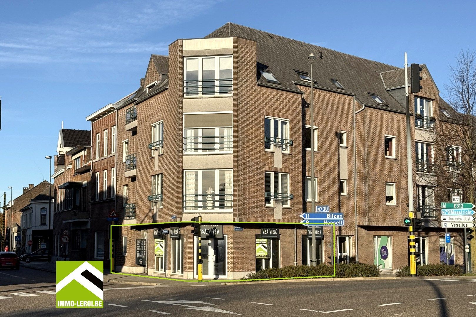 Handelsruimte op toplocatie en optimale zichtbaarheid in Tongeren foto {{pictureIndex}}