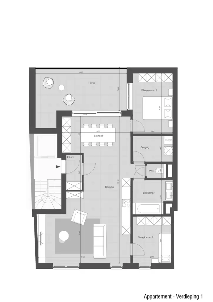 Nieuwbouw appartement  foto 20