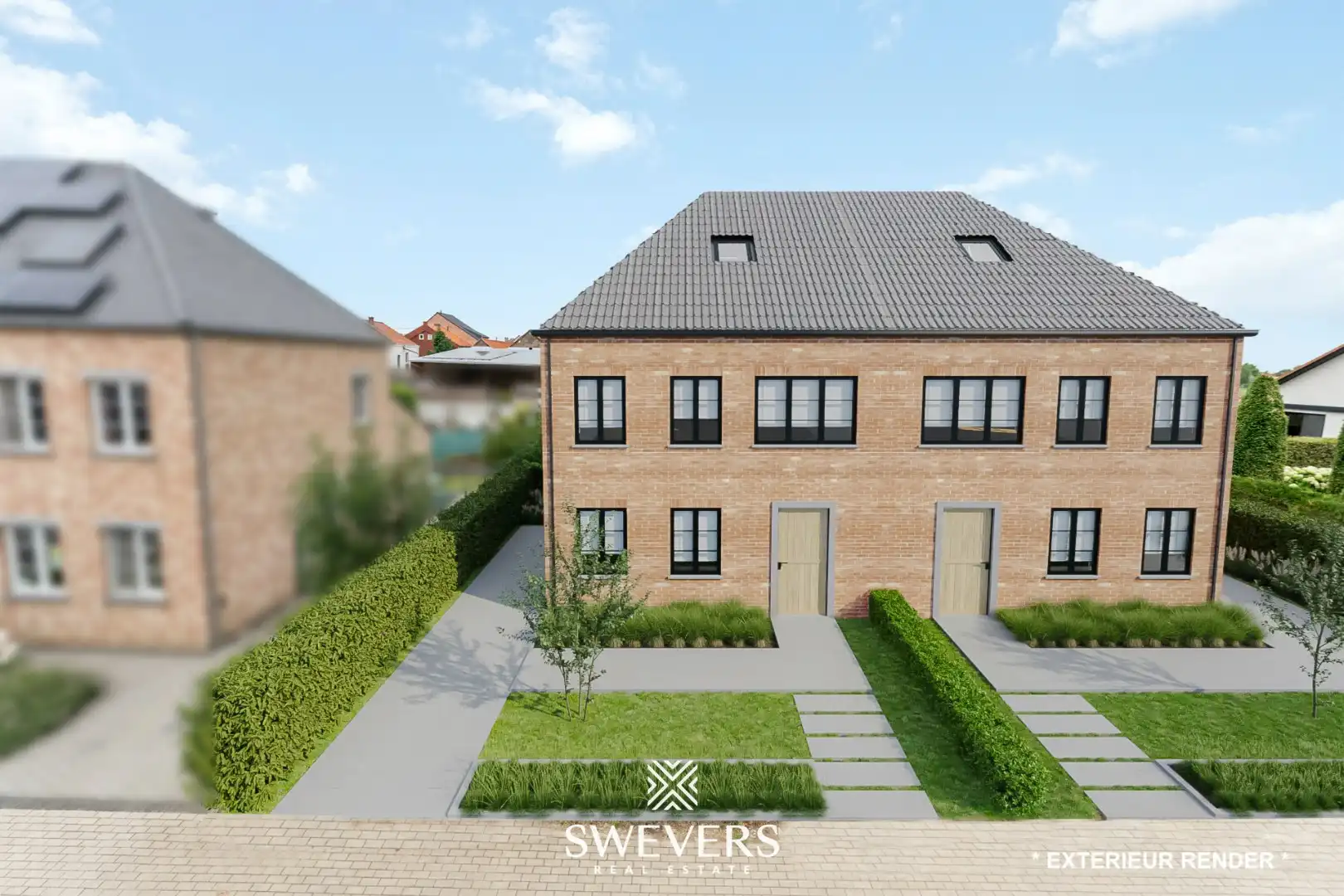 Charmant gelegen bouwgrond voor halfopen woning in Riemst foto {{pictureIndex}}