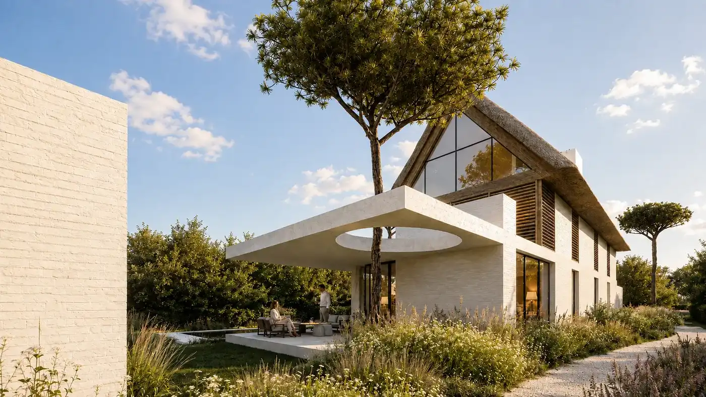 Bestaande of nieuw te bouwen villa op een uitzonderlijk triple A gelegen perceel in het hart van het Zoute. foto 2