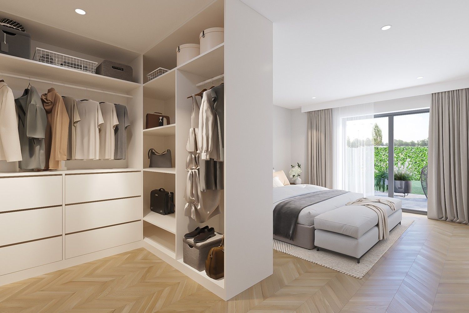 BEN app. met 1 slpkr en ruim terras foto 19