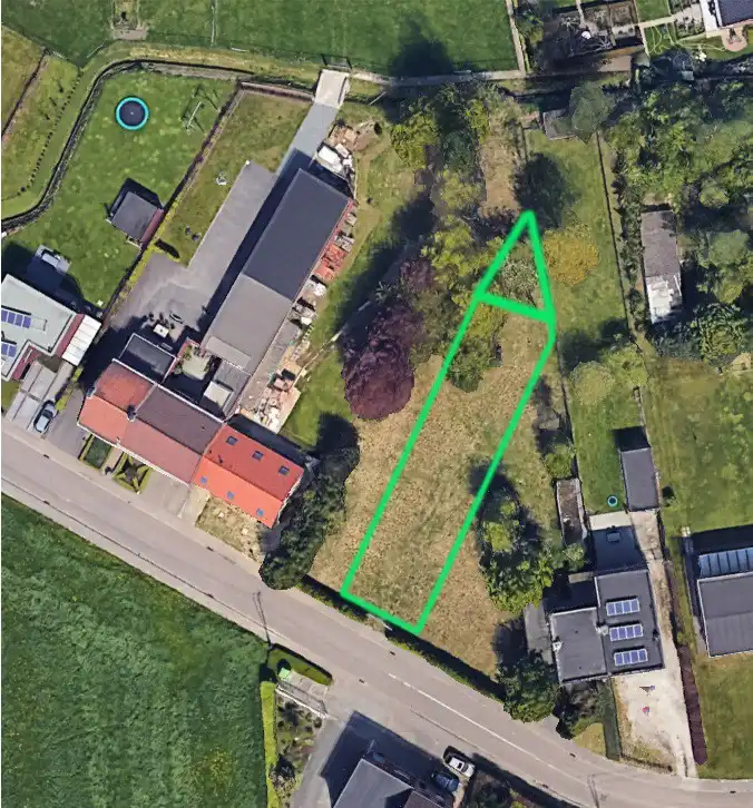 Bouwgrond (618 m²) voor een halfopen bebouwing in Borsbeek! foto 3