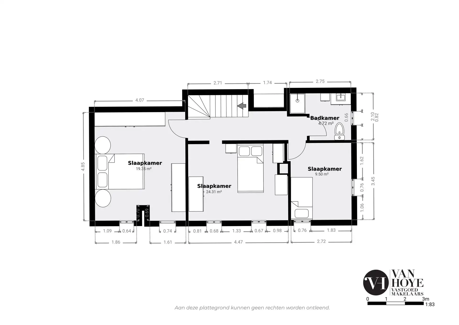 Energiezuinige woning met 3 slaapkamers, aparte garage en fraai aangelegde tuin op rustige ligging te Berlare foto 29