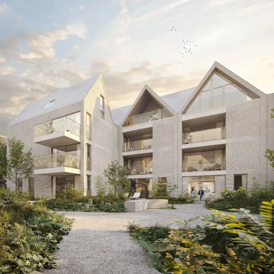 Nieuwbouwappartement met 2 slaapkamers te Kristus-Koning (6% BTW Mogelijk) foto {{pictureIndex}}