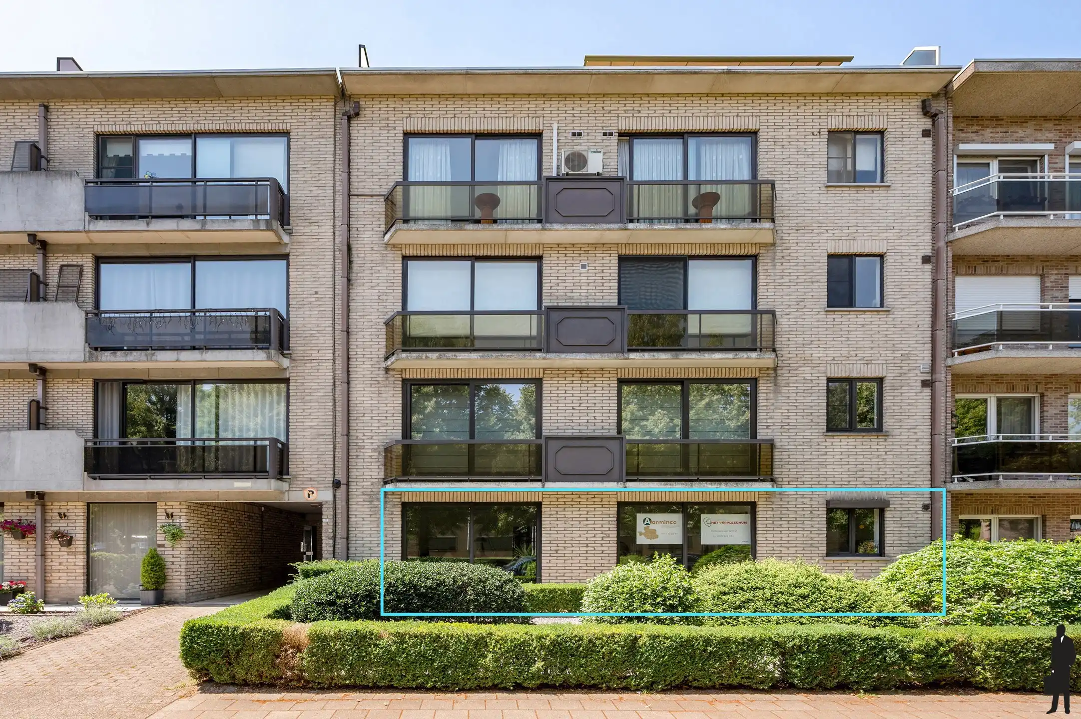 Ruim appartement van ca. 170 m² met 3 slaapkamers, garagebox en 2 terrassen op centrale ligging foto 16