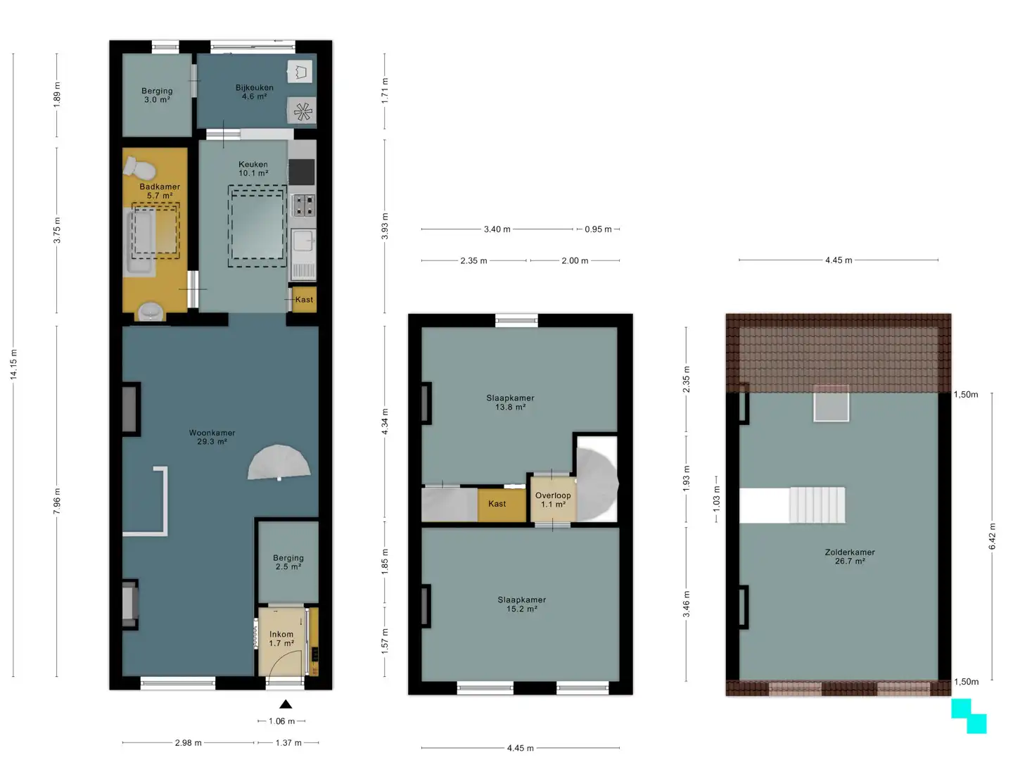 Te renoveren woning met gezellige tuin foto 23