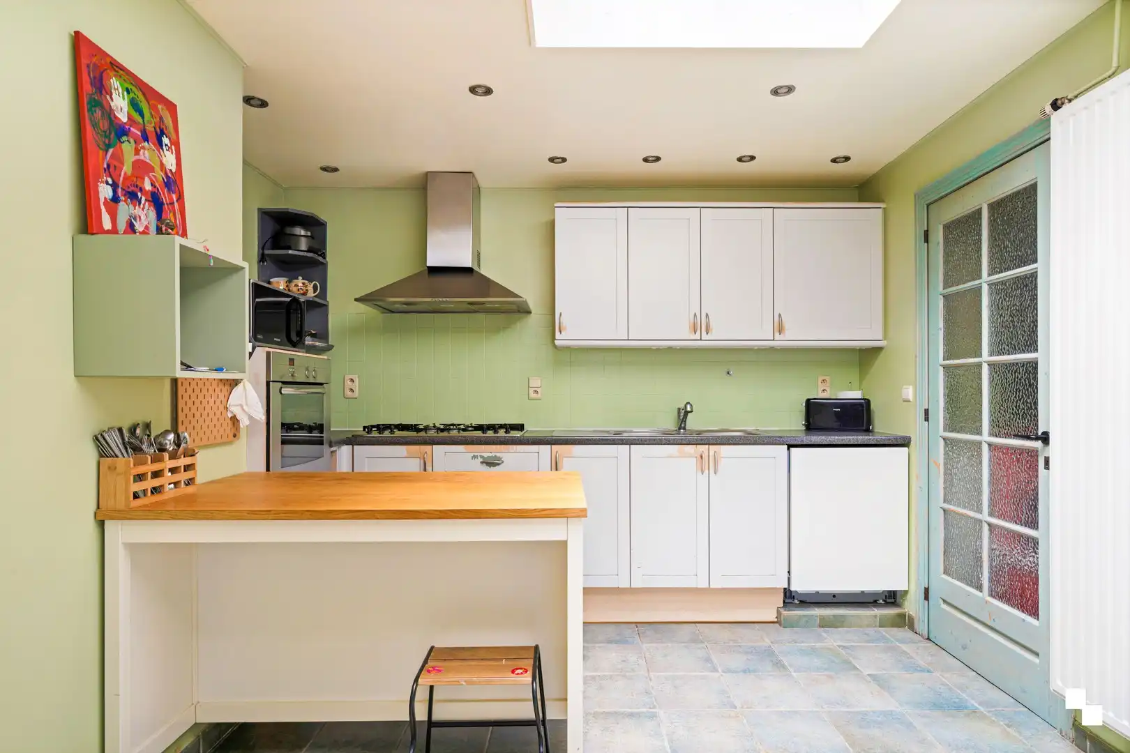 Gezellige rijwoning met royale slaapkamers in Gent foto 6