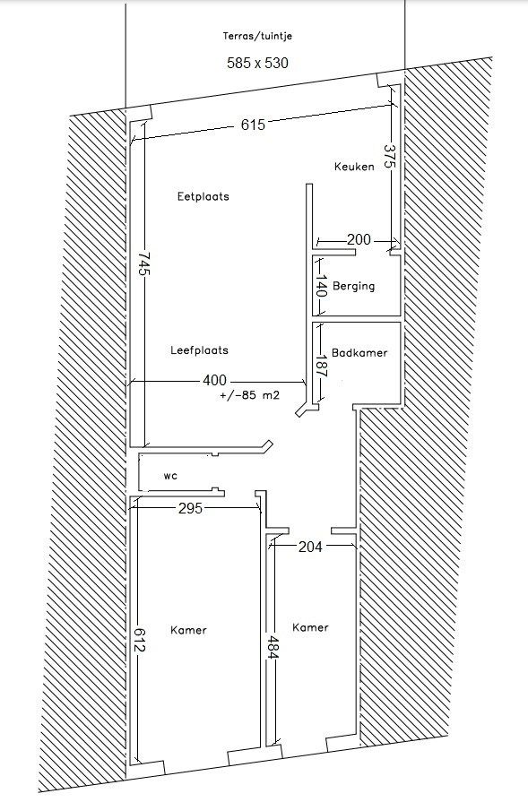 Gelijkvloers appartement met groot terras, garage en 2 autostaanplaatsen foto 22