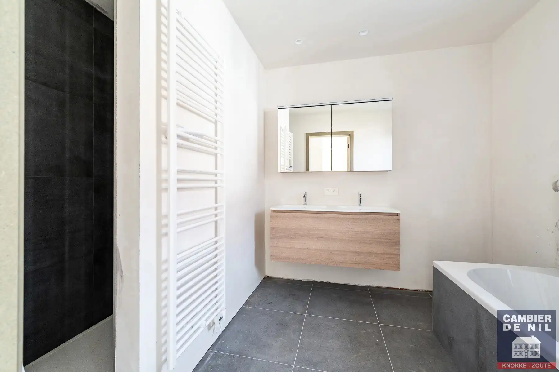 Nieuwbouw - ongemeubelde koppelvilla in rustige,  residentiële wijk te Knokke-Heist  foto 20