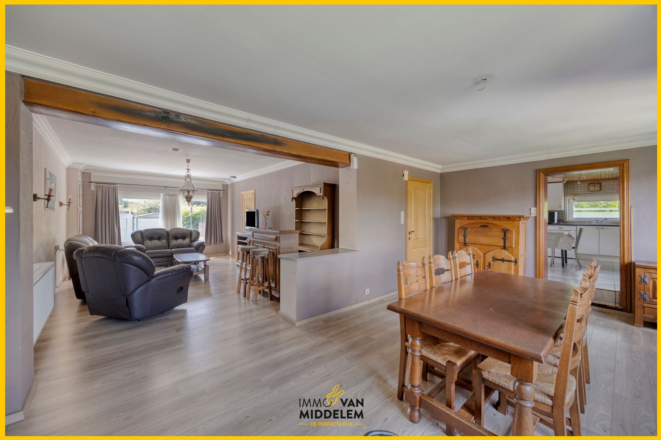 3-GEVELWONING MET 3 KAMERS EN BUREAU foto 4