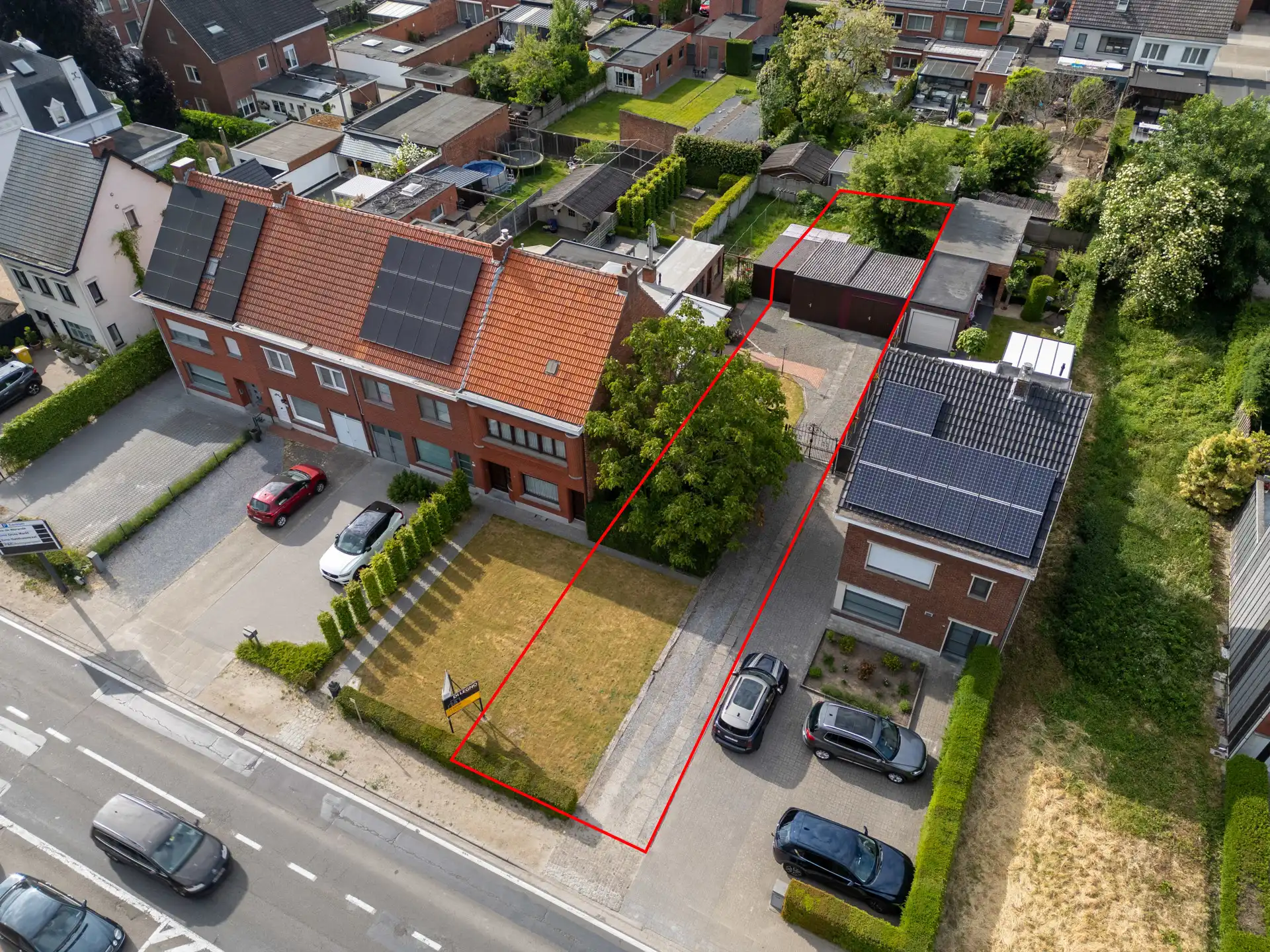 Gunstig gelegen bouwgrond van 450m² te Turnhout foto {{pictureIndex}}