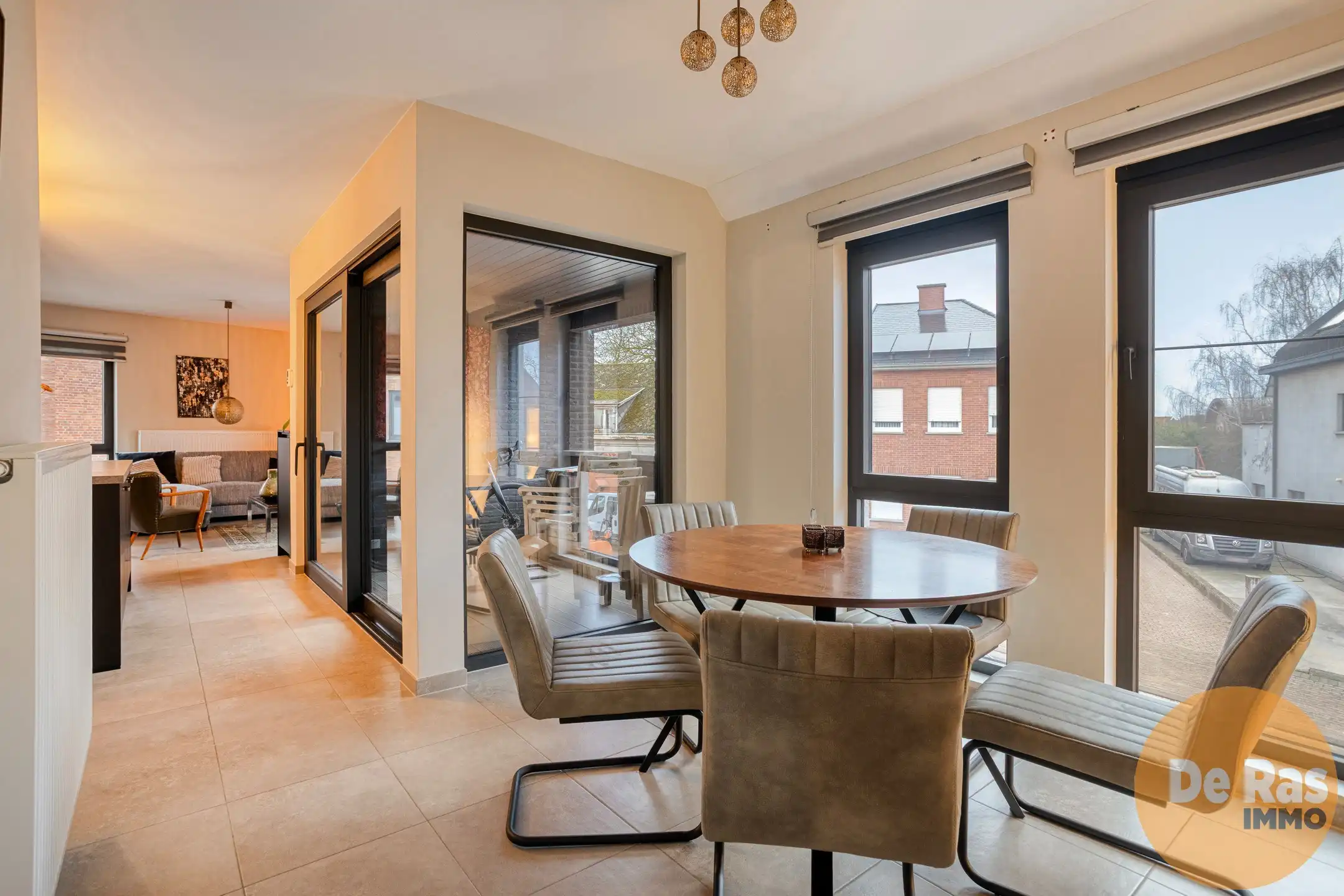 OORDEGEM – Recent duplexappartement met 2 slpks en balkon  foto 4