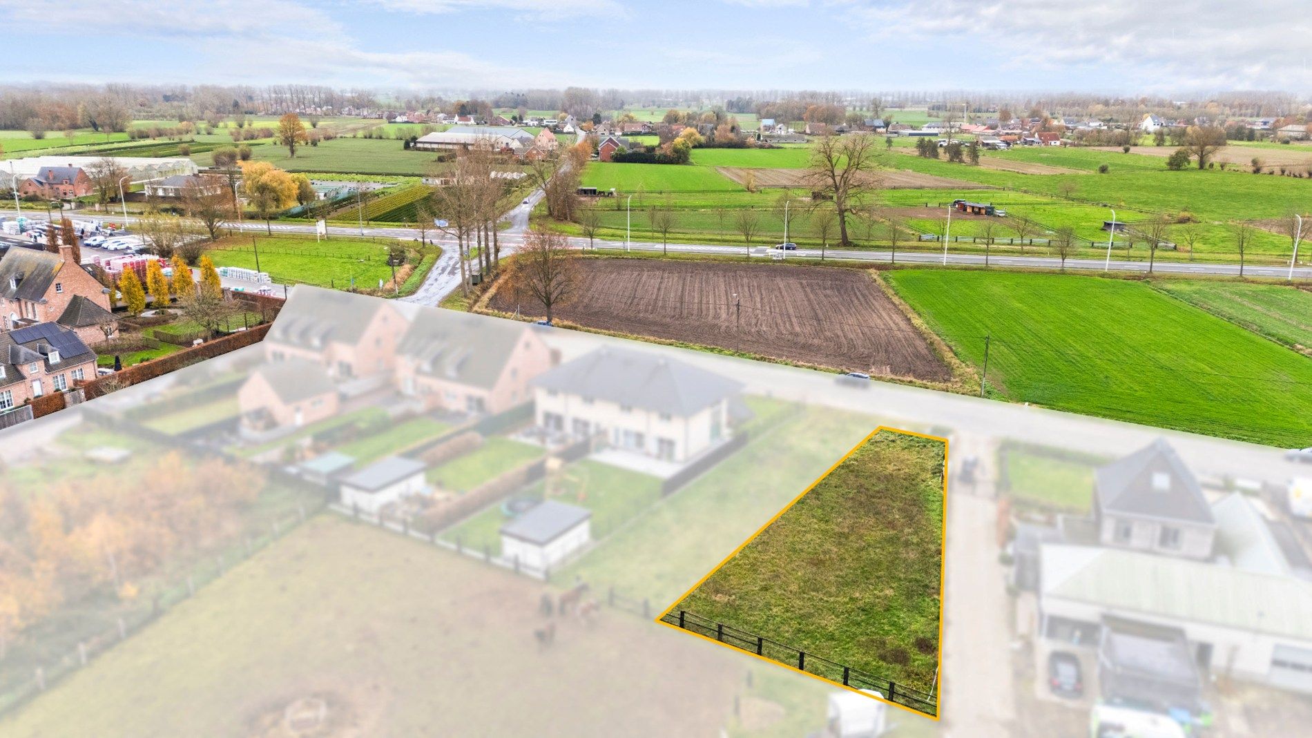 Residentiële bouwgrond voor HOB aan stadsrand Lokeren foto 5