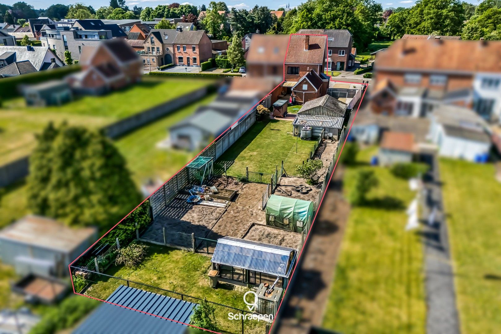 Te vernieuwen halfopen bebouwing met 3 slpks nabij Zonhoven-centrum! foto 4