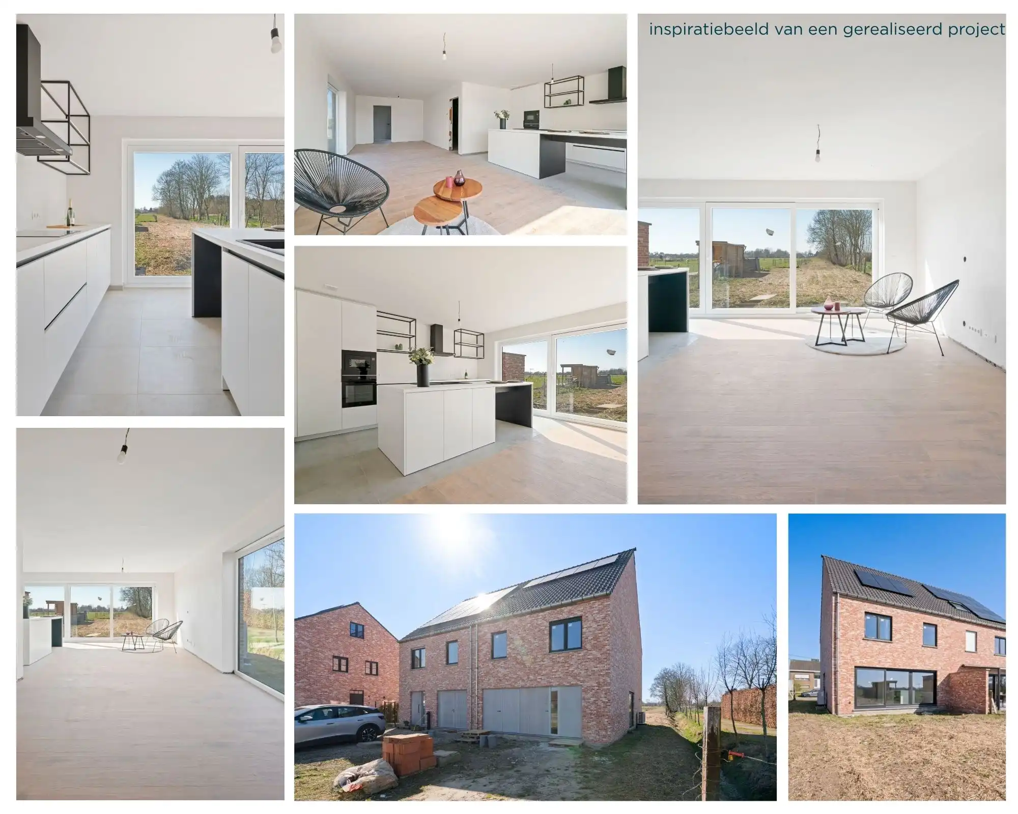 Bouwgrond van 571 m² met te realiseren halfopen bebouwing foto 2