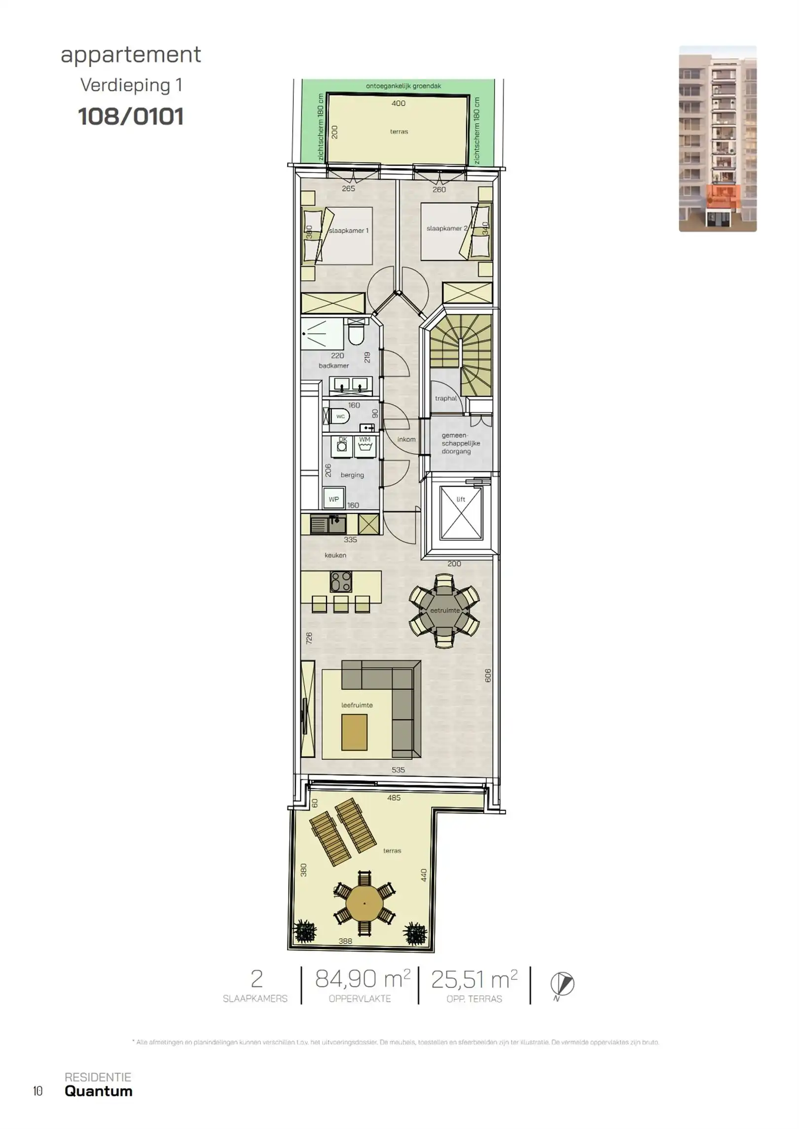 Appartement te koop Zeedijk 108/0101 - 8430 MIDDELKERKE
