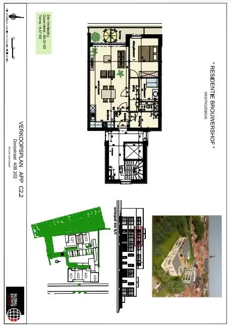 Nieuwbouwappartement op de 2de verdieping met 1 slaapkamer, terras én garage foto 6