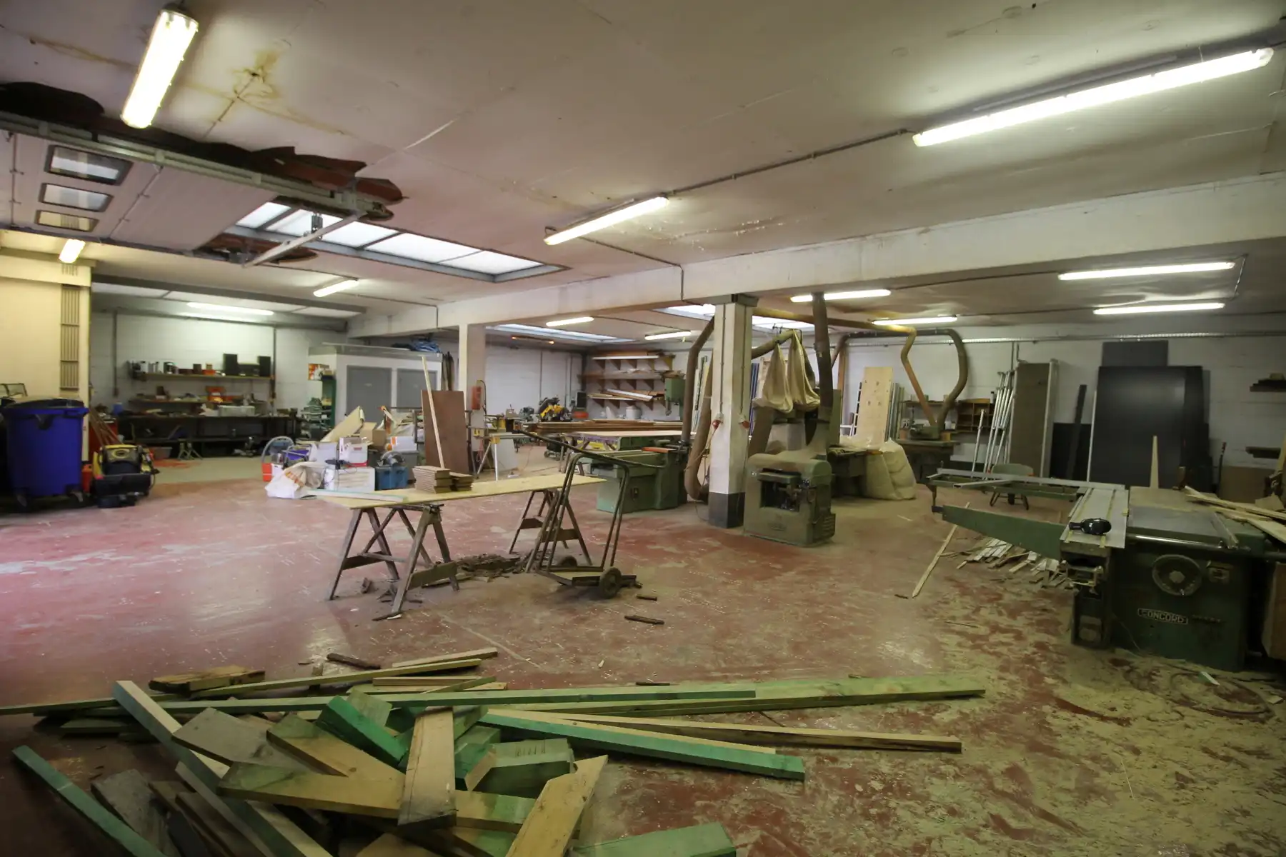 Industriehal van ca. 280m² in Bedrijvencentrum Merksplas. foto 4