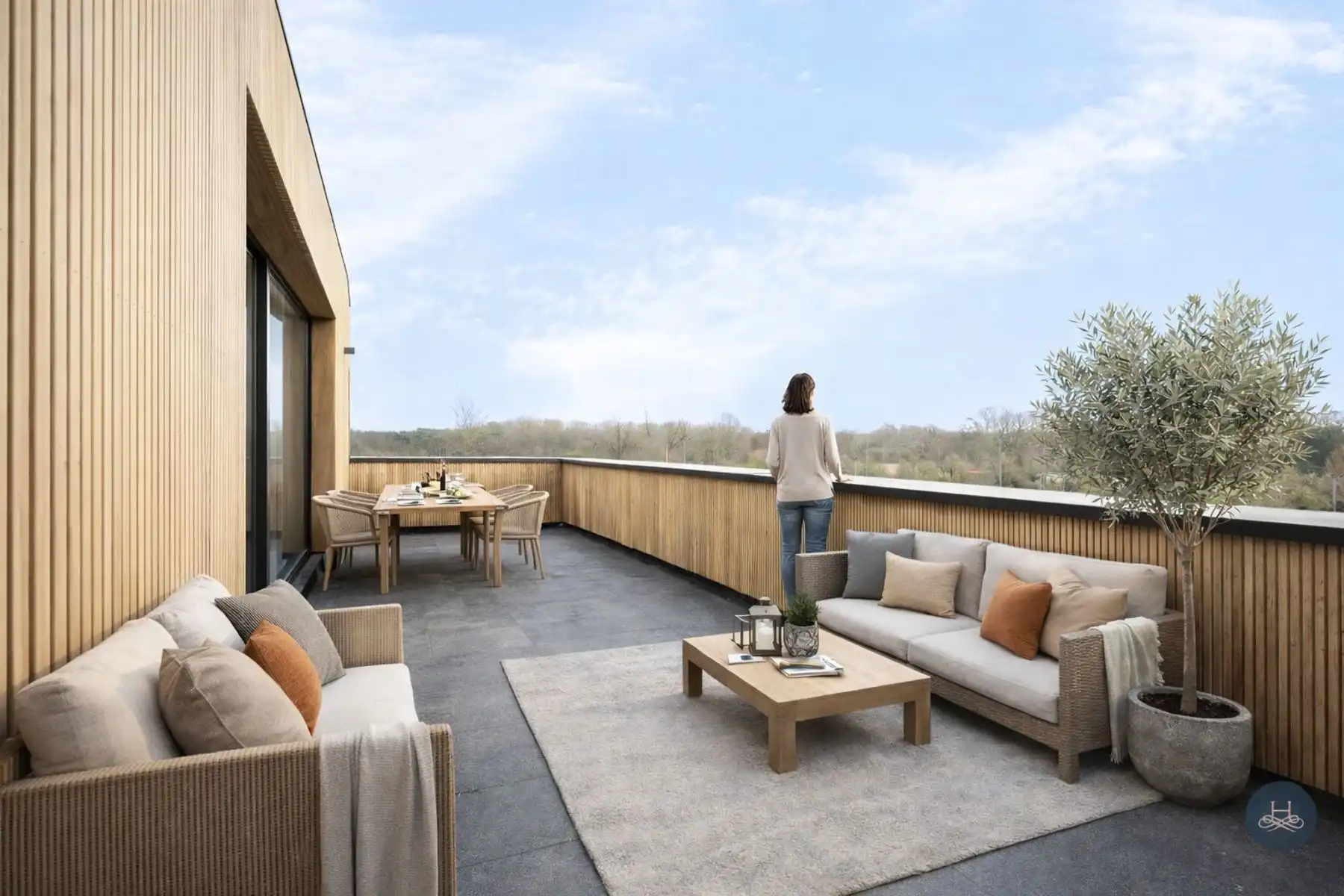 Penthouse te koop Lombaardenlaan 1 - 3150 Haacht