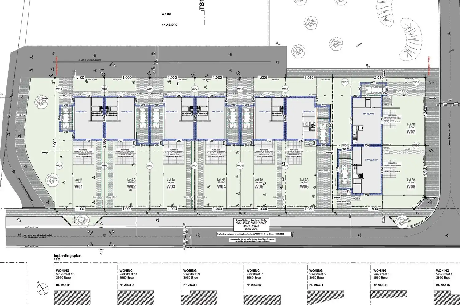8 moderne nieuwbouwwoningen op percelen van 3 are foto 7