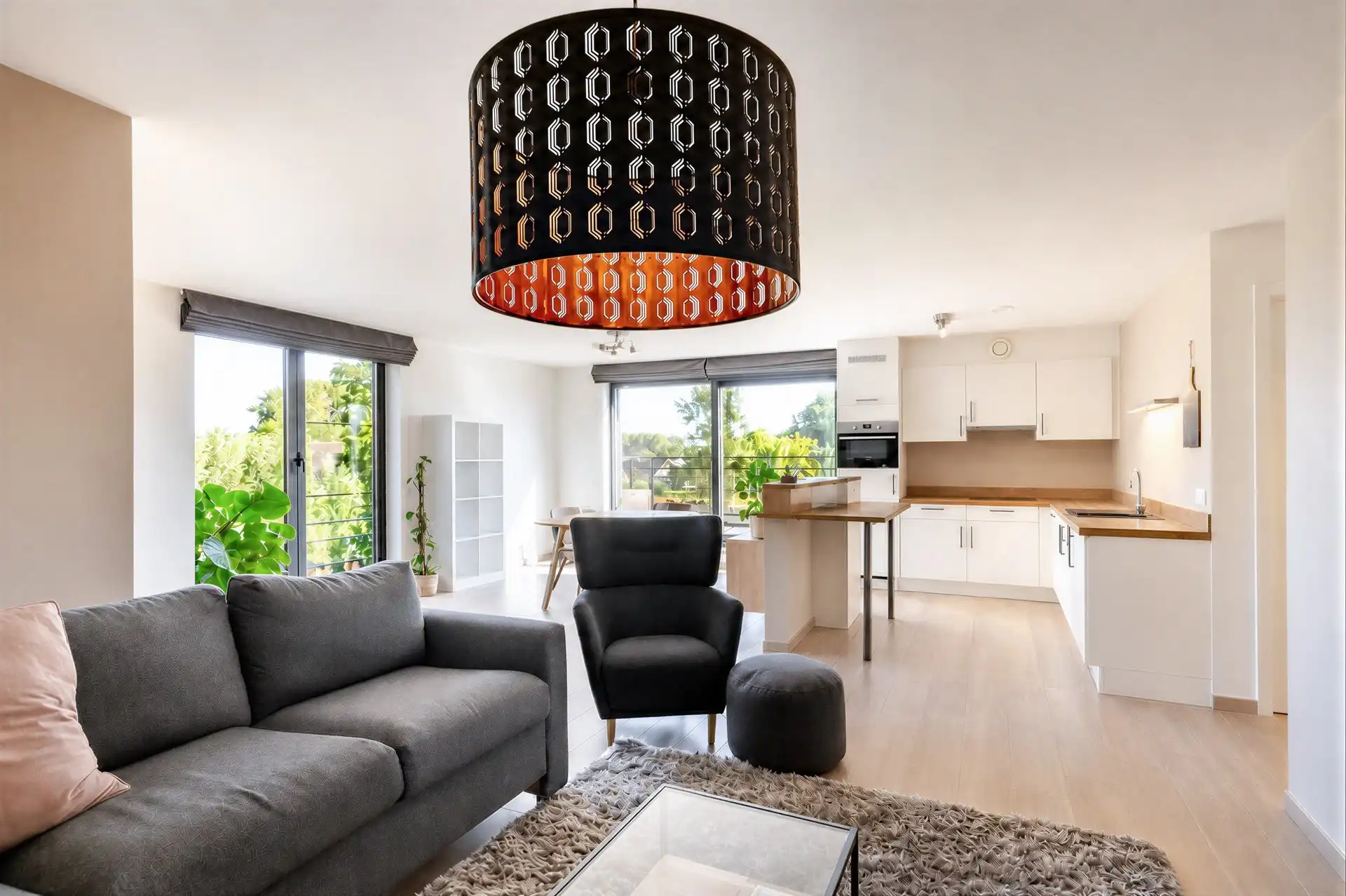 Penthouse met 3 slaapkamers, dressing en panoramisch zicht op het groen te Lede foto 6