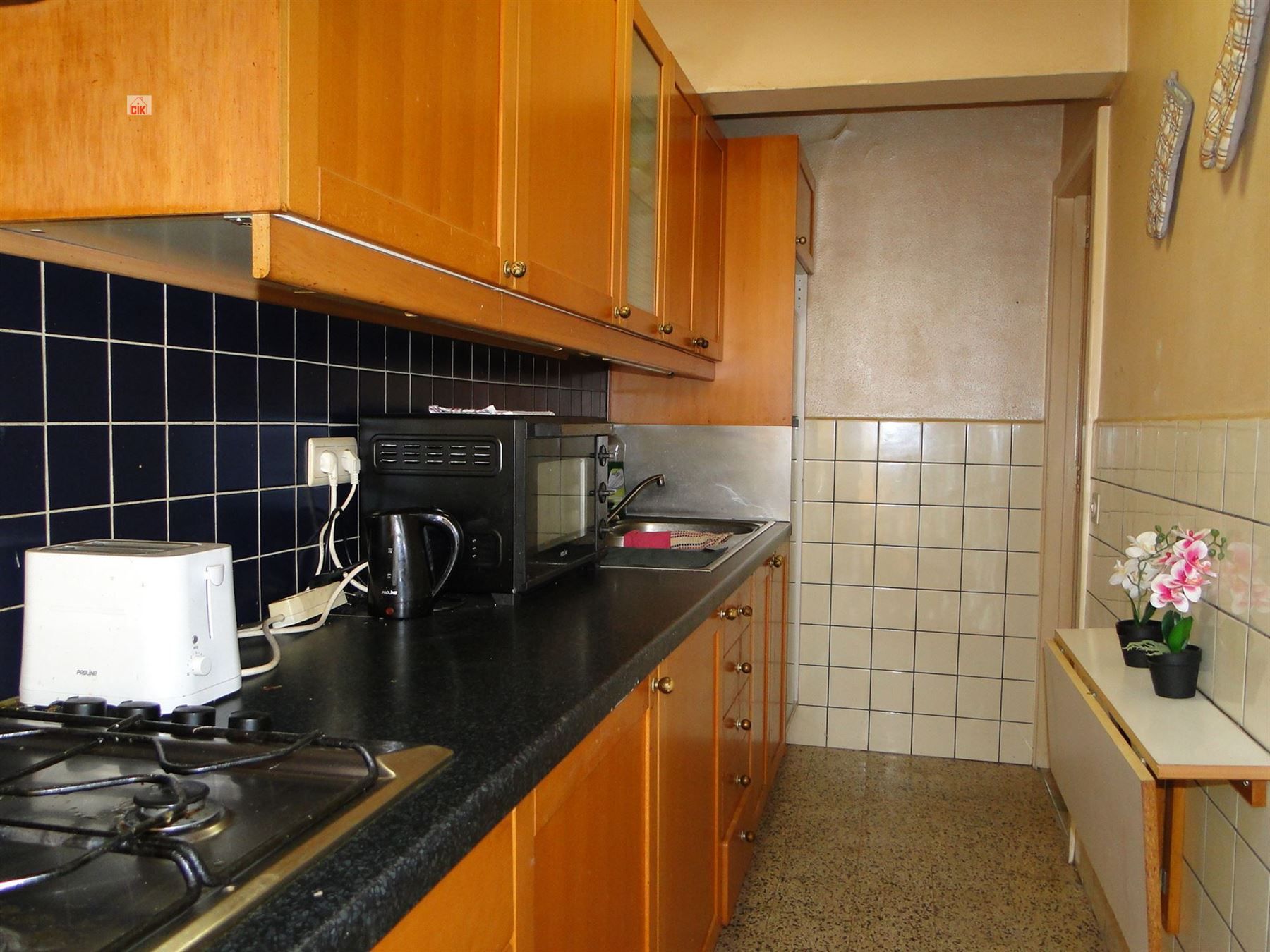  8° verdieping (8 K) met 1 slaapkamer en terras  foto 7