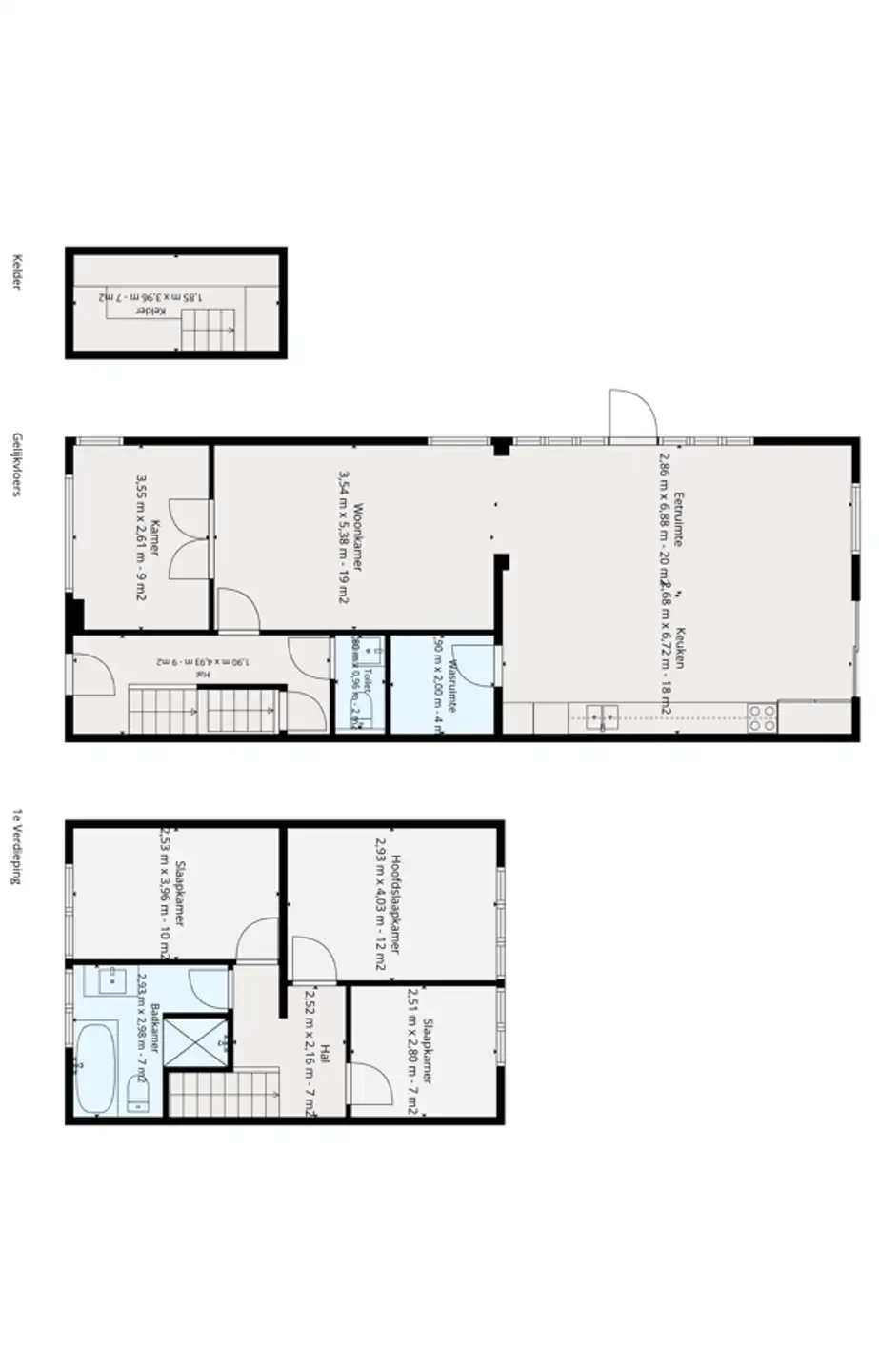 Recent gerenoveerde woning met 3 slpks in Schorvoort foto 22