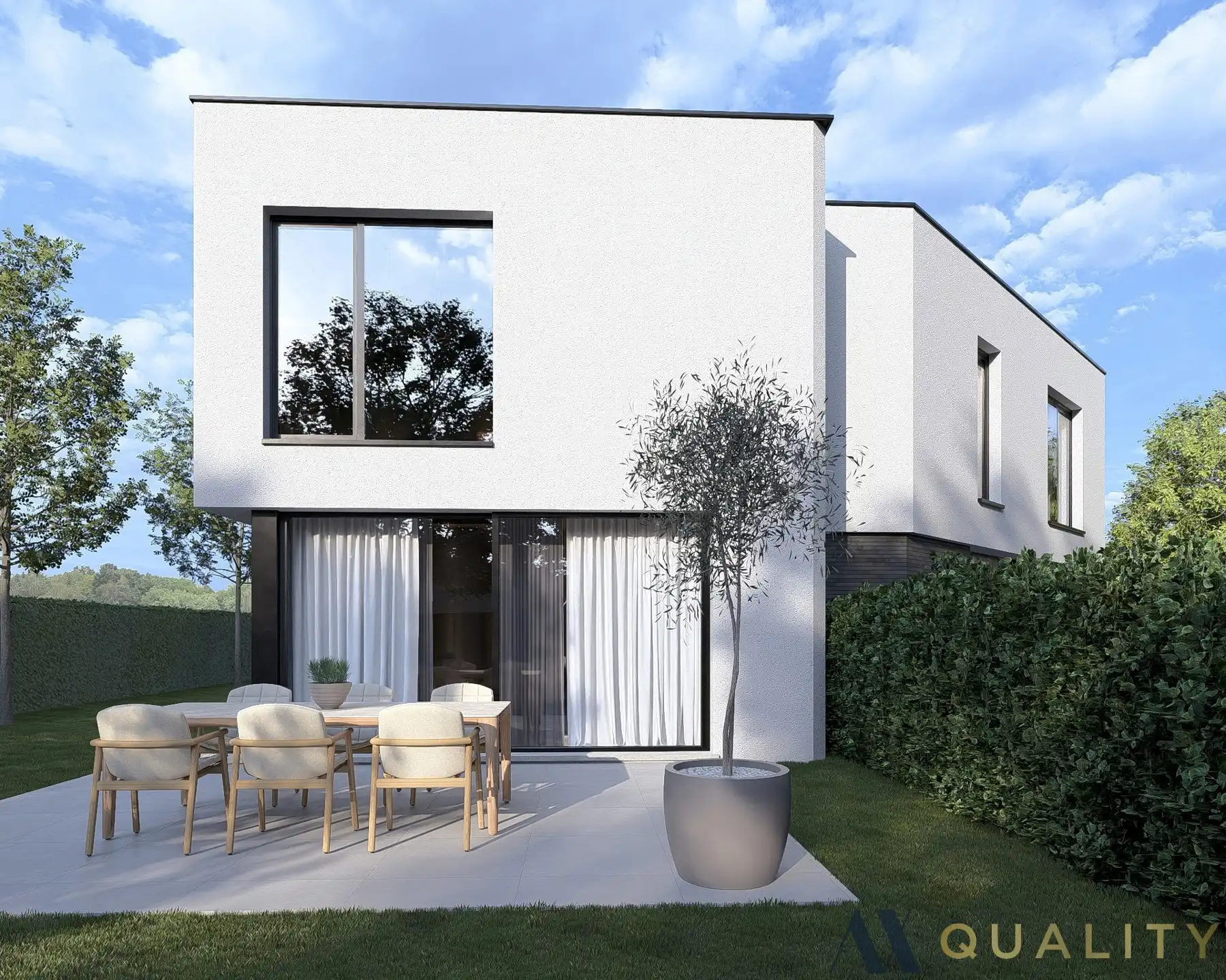 Halfopen nieuwbouwwoning nabij het centrum van Bornem foto 7
