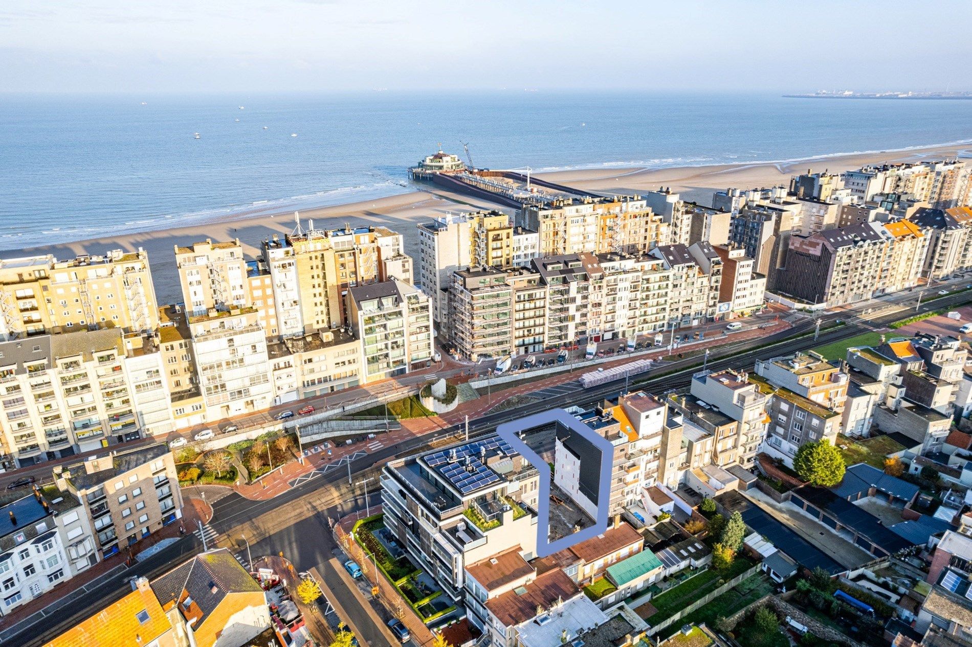 Appartement (1slpk) met terras nabij het strand te Blankenberge  foto 1