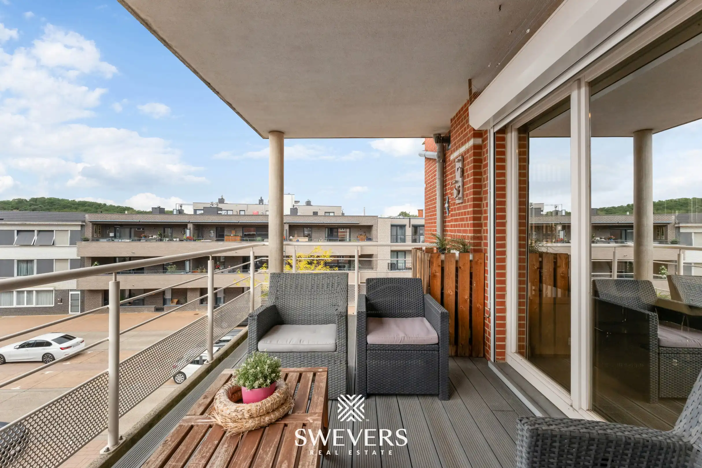 Ruim appartement met 3 slaapkamers en garage in hartje Paal foto 14