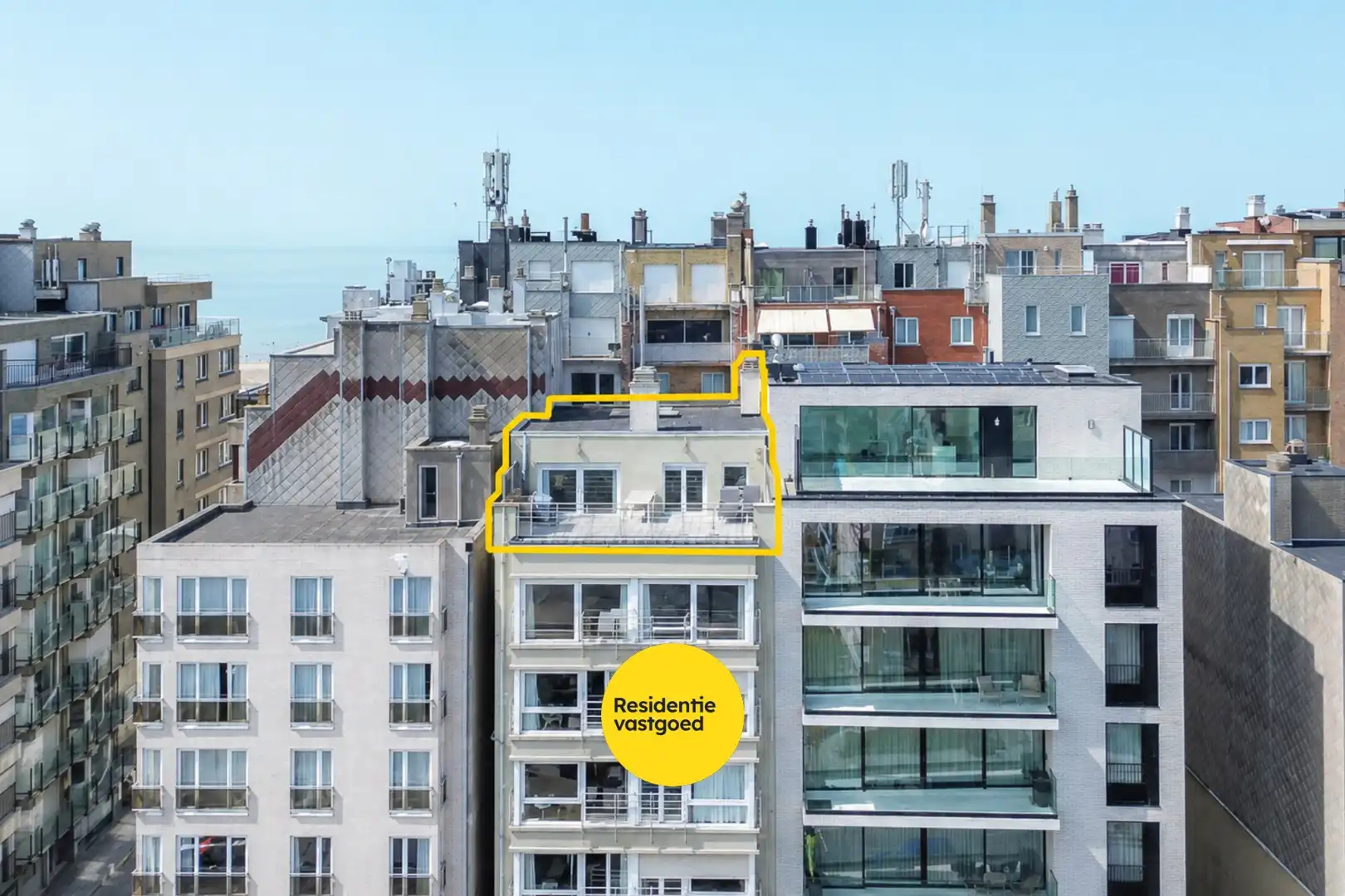 Uniek dakappartement met zonnige ligging en indrukwekkende vergezichten te Wenduine!  foto 21