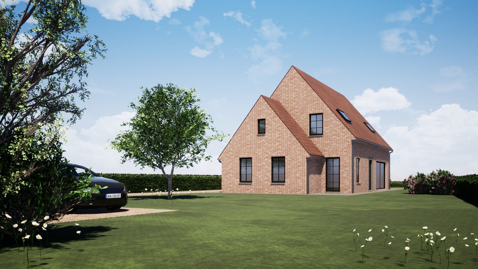 Ruim perceel van 1064 m² in residentiële wijk bestemd voor open bebouwing te Oostduinkerke (Koksijde). foto 4