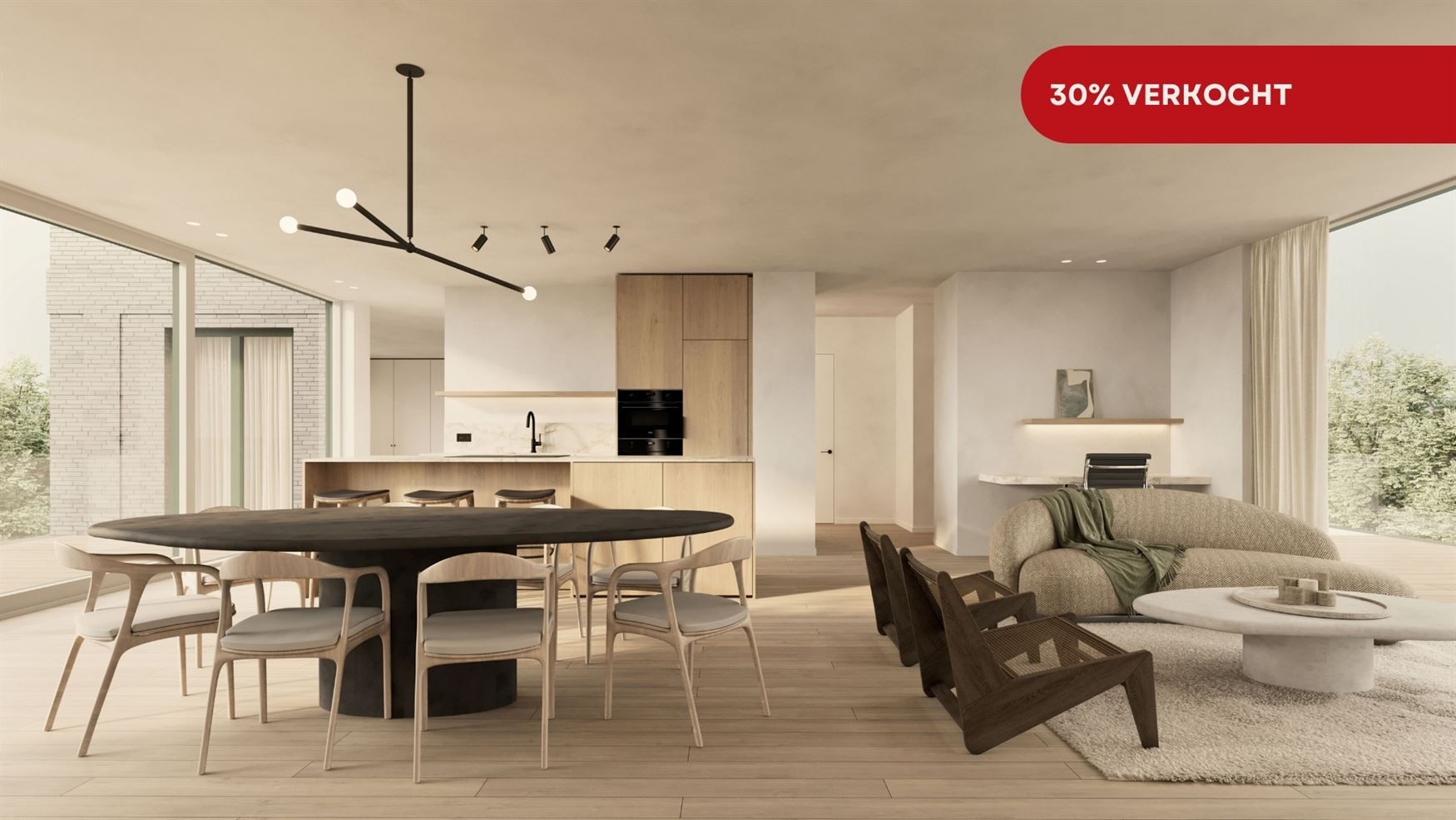 Luxueuze penthouse met royale terrassen foto {{pictureIndex}}