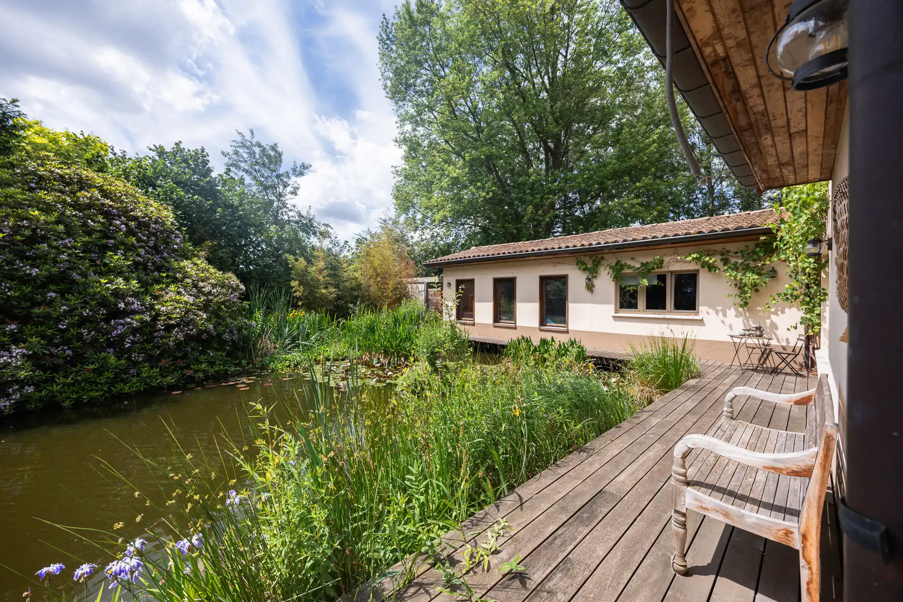 Gerenoveerde energiezuinige villa met adembenemende vijver foto 4