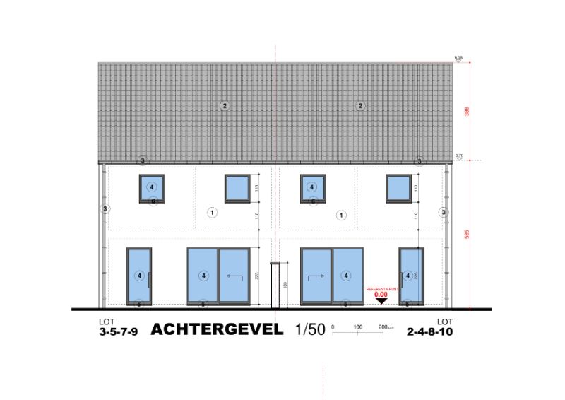 ENERGIE ZUINIGE NIEUWBOUW WONING (3 slpka) IN NIEUWE VERKAVELING OP PERCEEL VAN 2a83ca foto 15