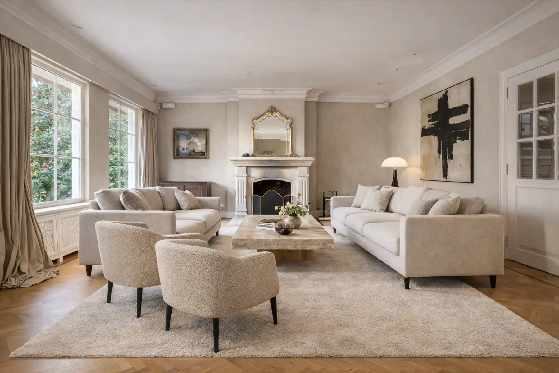 Unieke villa met 4 slpks, 3 bdks, riante garage & guesthouse foto 9