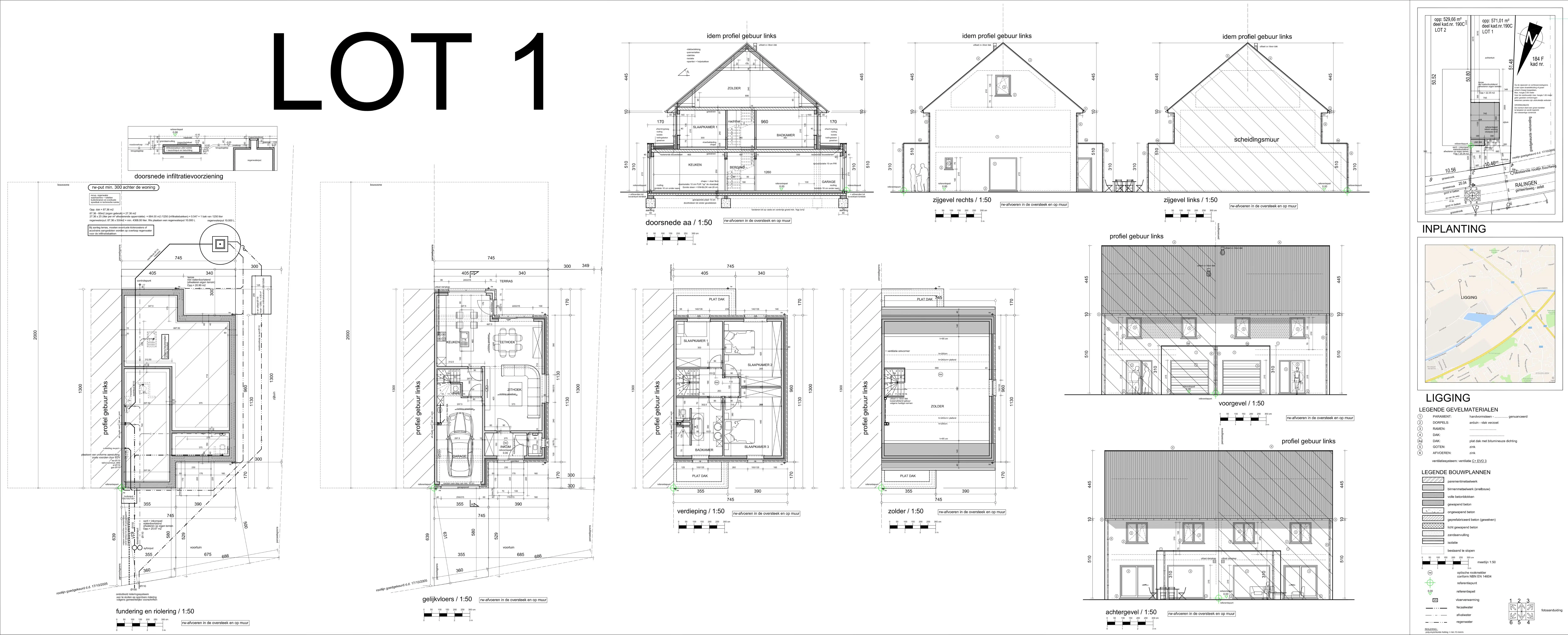Bouwgrond van 571 m² met te realiseren halfopen bebouwing foto 9