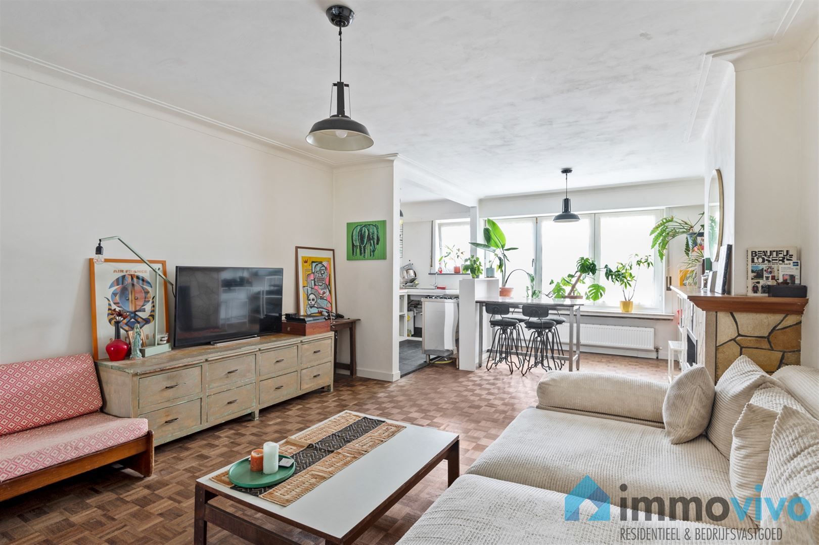 Gelijkvloers appartement met tuin foto 2