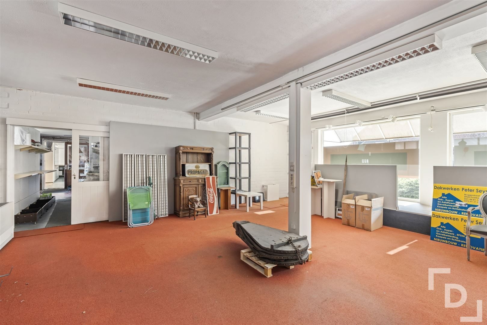 Ruime handelszaak met woonst & verhuurd appartement te koop in Poelkapelle. foto 19