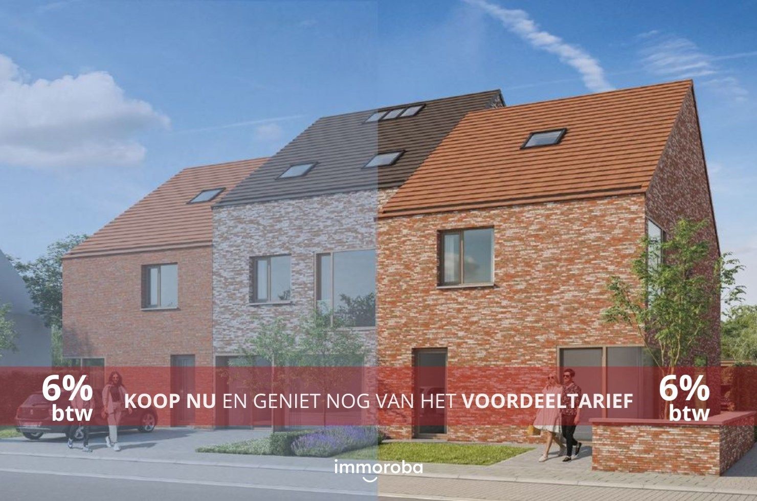 Ruime, moderne nieuwbouw te Waregem (mogelijk aan 6%) foto 5