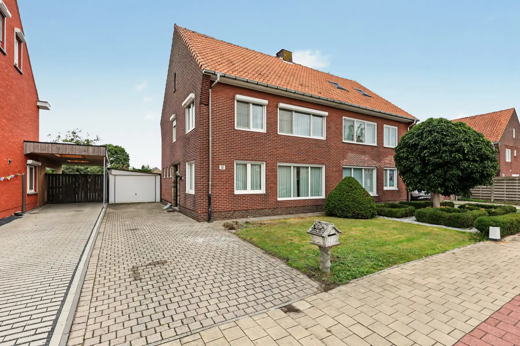 Hoofdfoto van de publicatie: Woning met 3 slaapkamers op een perceel van ca 352m² in het centrum van Merksplas