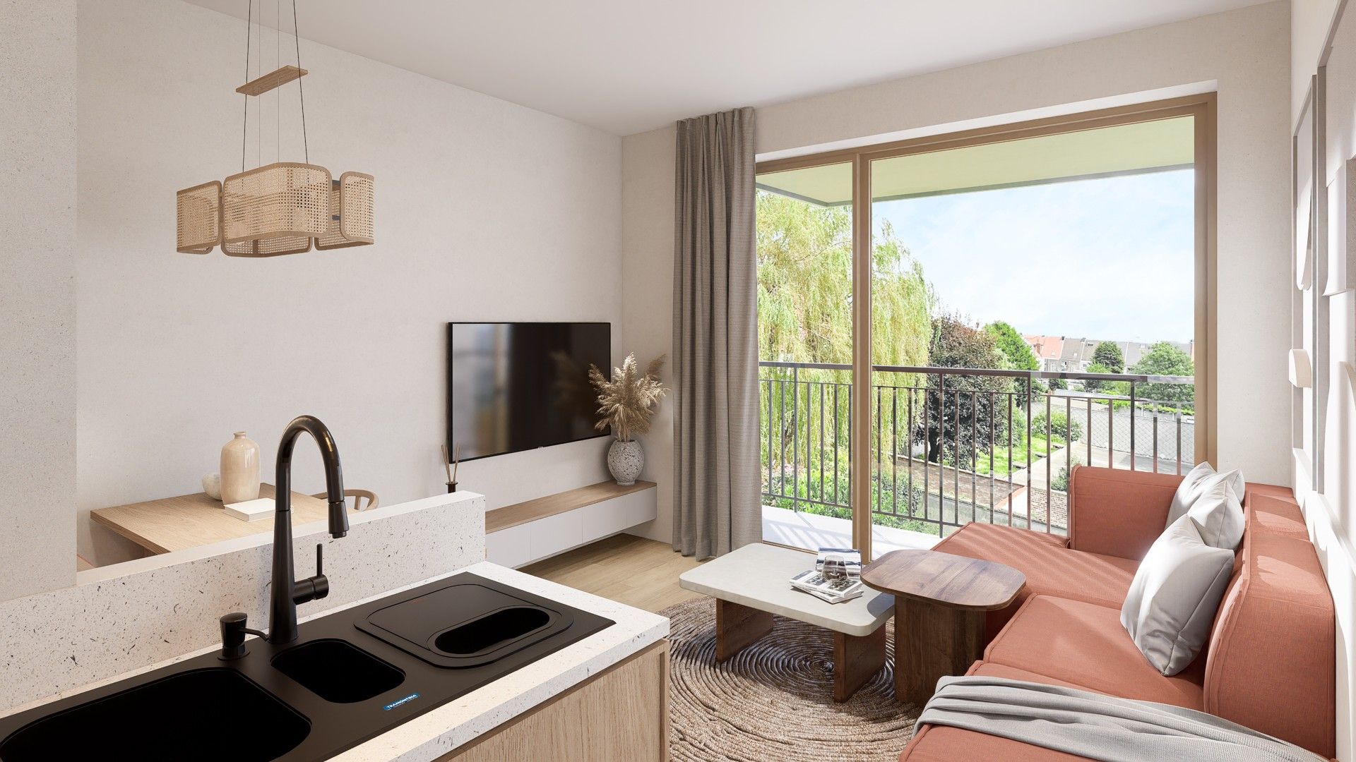 Nieuwbouw city flat in het centrum van Gent foto 6