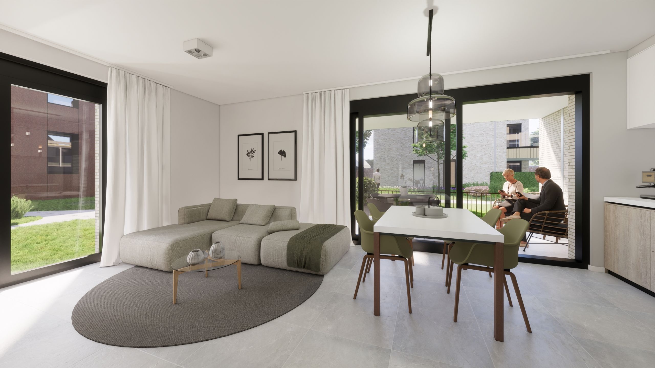 Residentie Armand Preud'homme: appartementen bij Agnetenpark foto 12