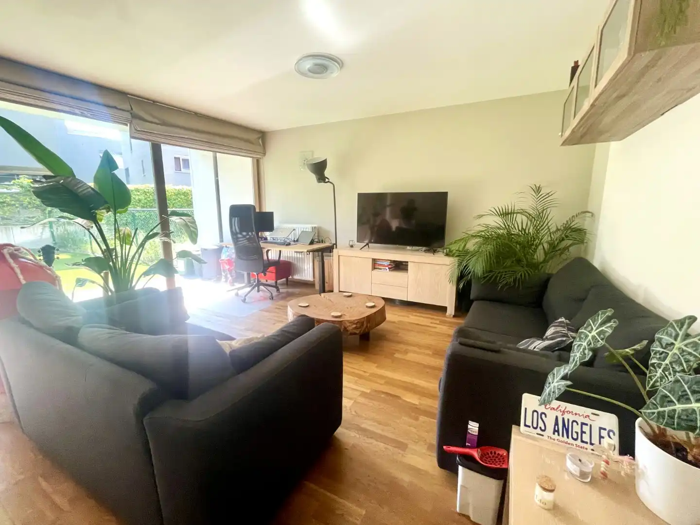 Gelijkvloersappartement met tuin nabij Sint-Pietersstation foto 2