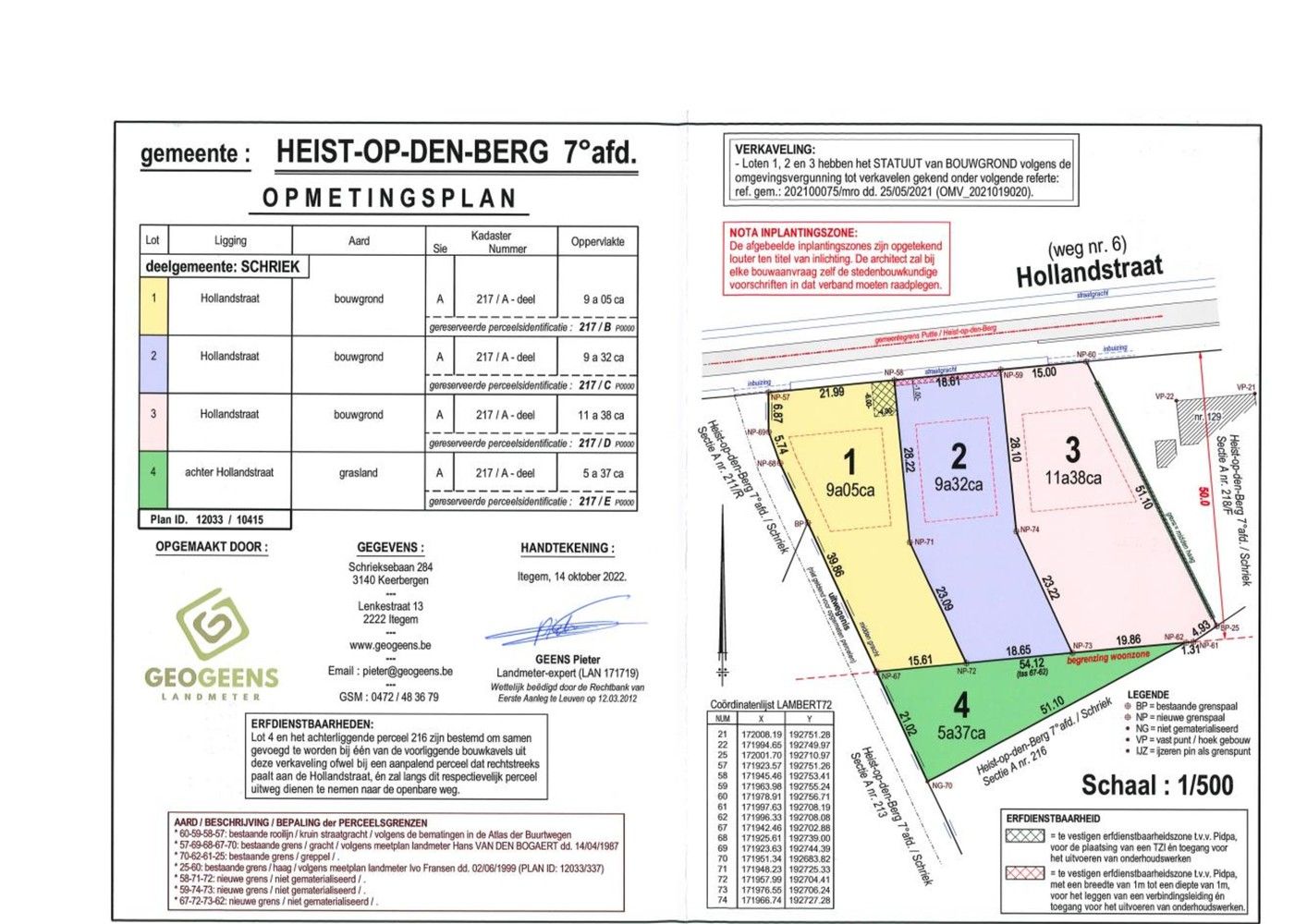 LOT 4 en lot 4 +  mooi perceel landbouwgrond foto 2