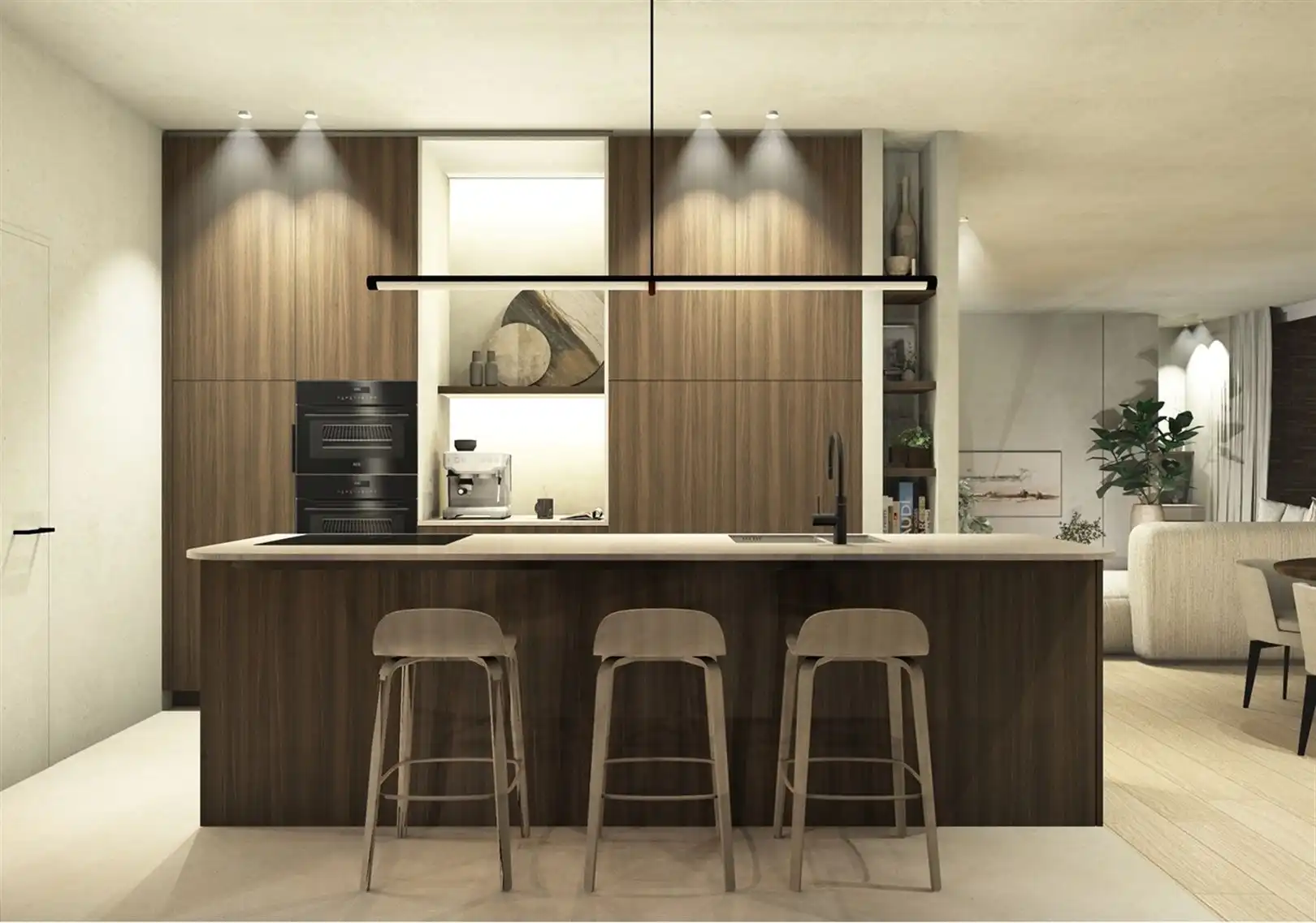 Exclusieve penthouse van 138m² met 172m² ! terras. Exclusief vastgoed foto 5